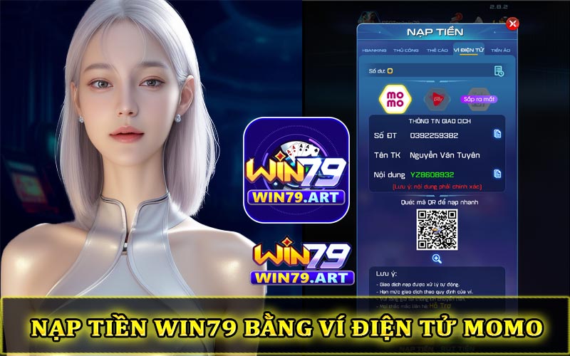 Hướng dẫn nạp rút Win79 thông qua ví điện tử